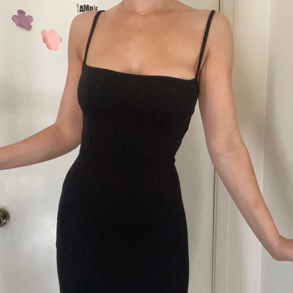 Nasty Gal Sexy Classic Black Mini Dress🖤